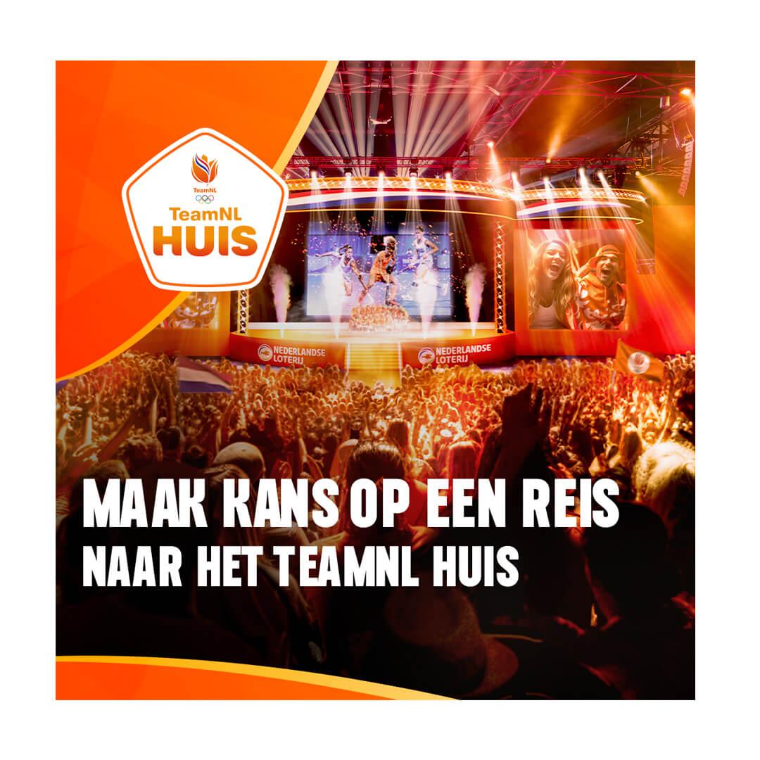 Maak kans op een reis naar het TeamNL Huis in Parijs!